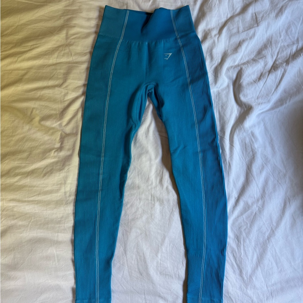 Gymshark Blue High-Waisted Leggings